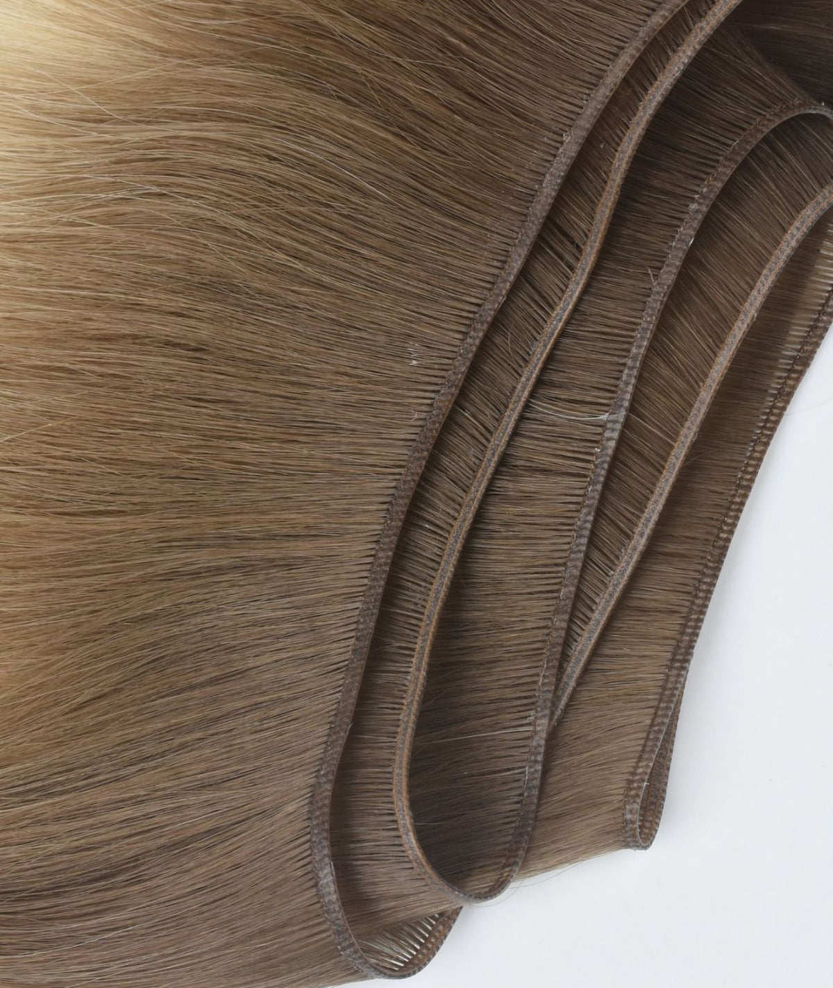 #Arctic Blonde Balayage Genius Weft Hair Extensions