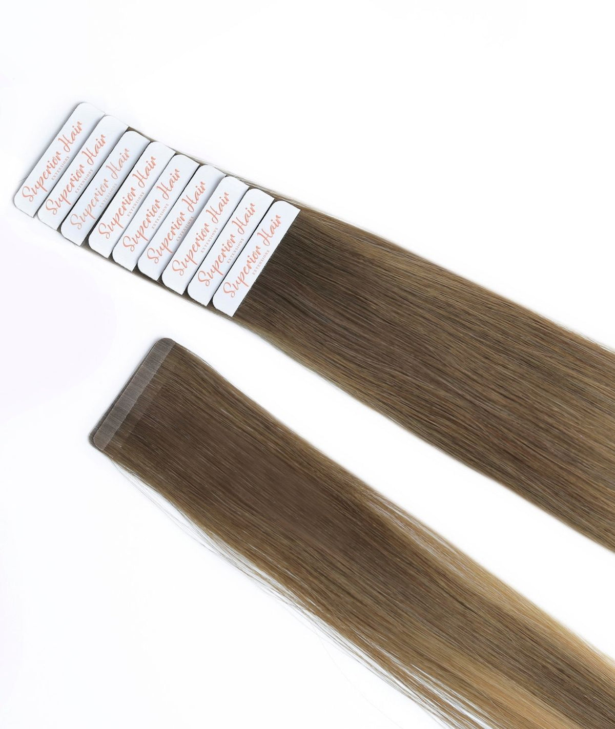 #Bronde Balayage Ultra Seamless Tape In Hair Extensions