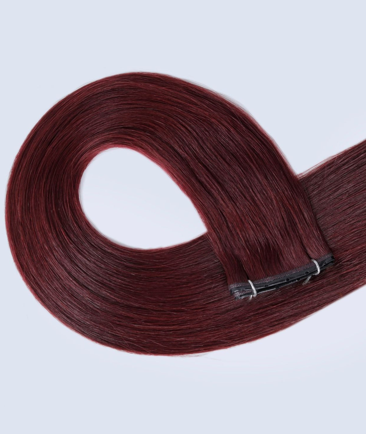 #Burgundy Genius Butterfly Weft™ Hair Extensions