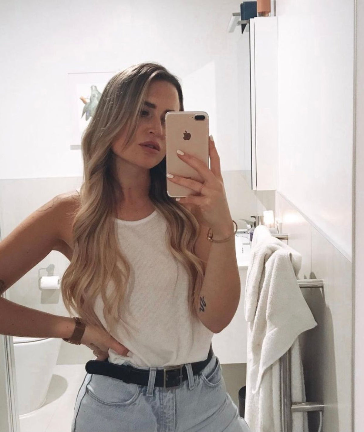 #Cappuccino Ombre Nano Tip Hair Extensions