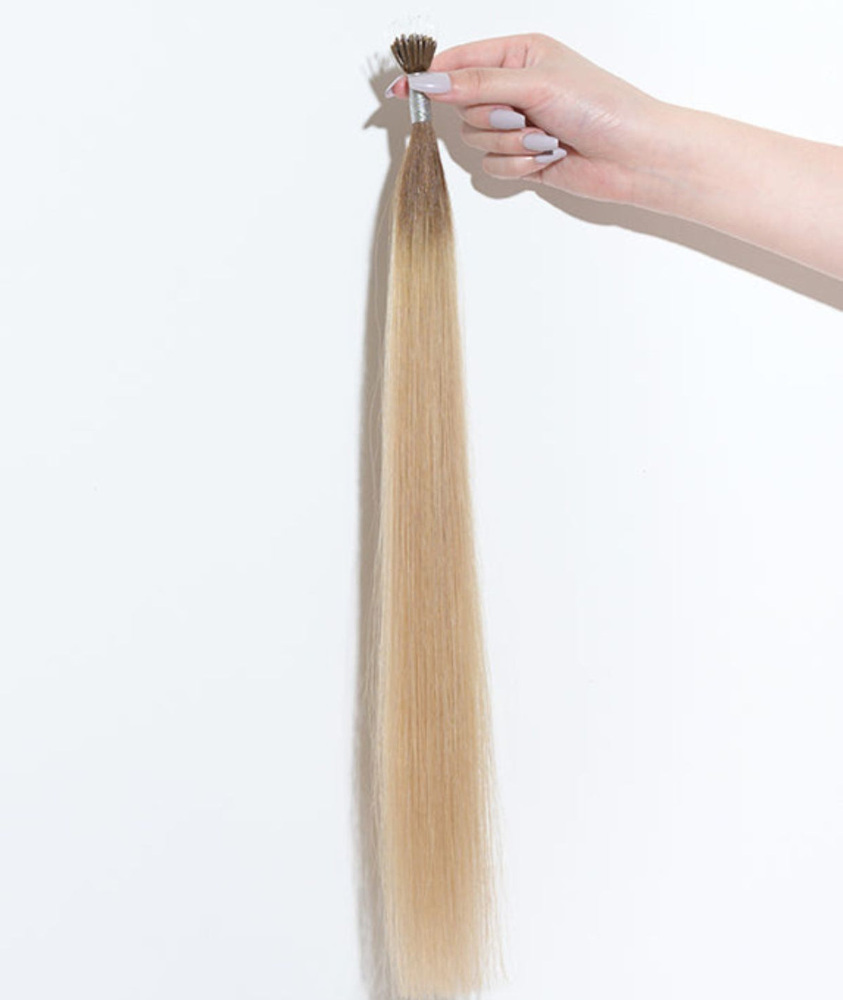 #Cappuccino Ombre Nano Tip Hair Extensions