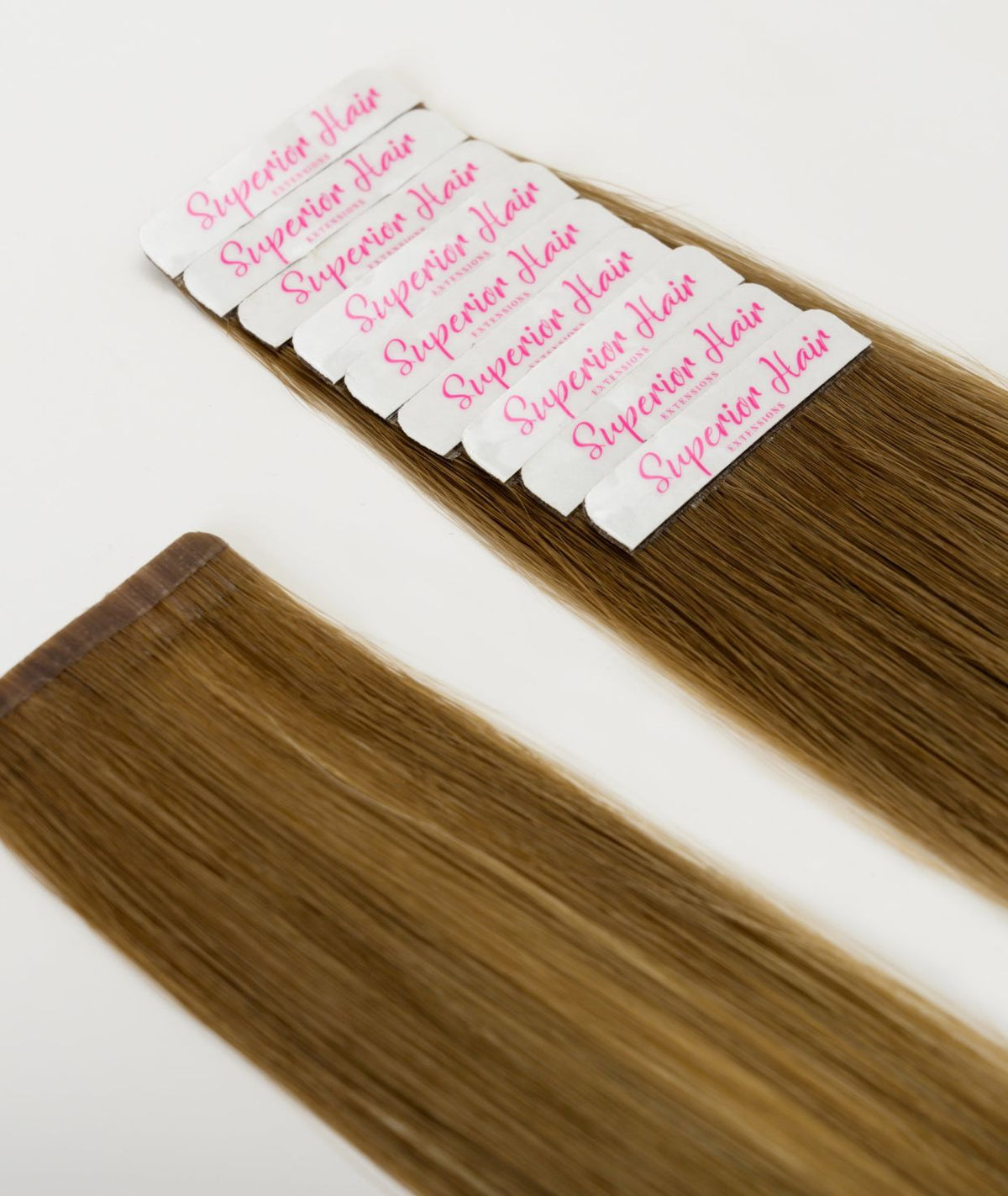 #Chestnut Brown Balayage Ultra Seamless Tape In Hair Extensions
