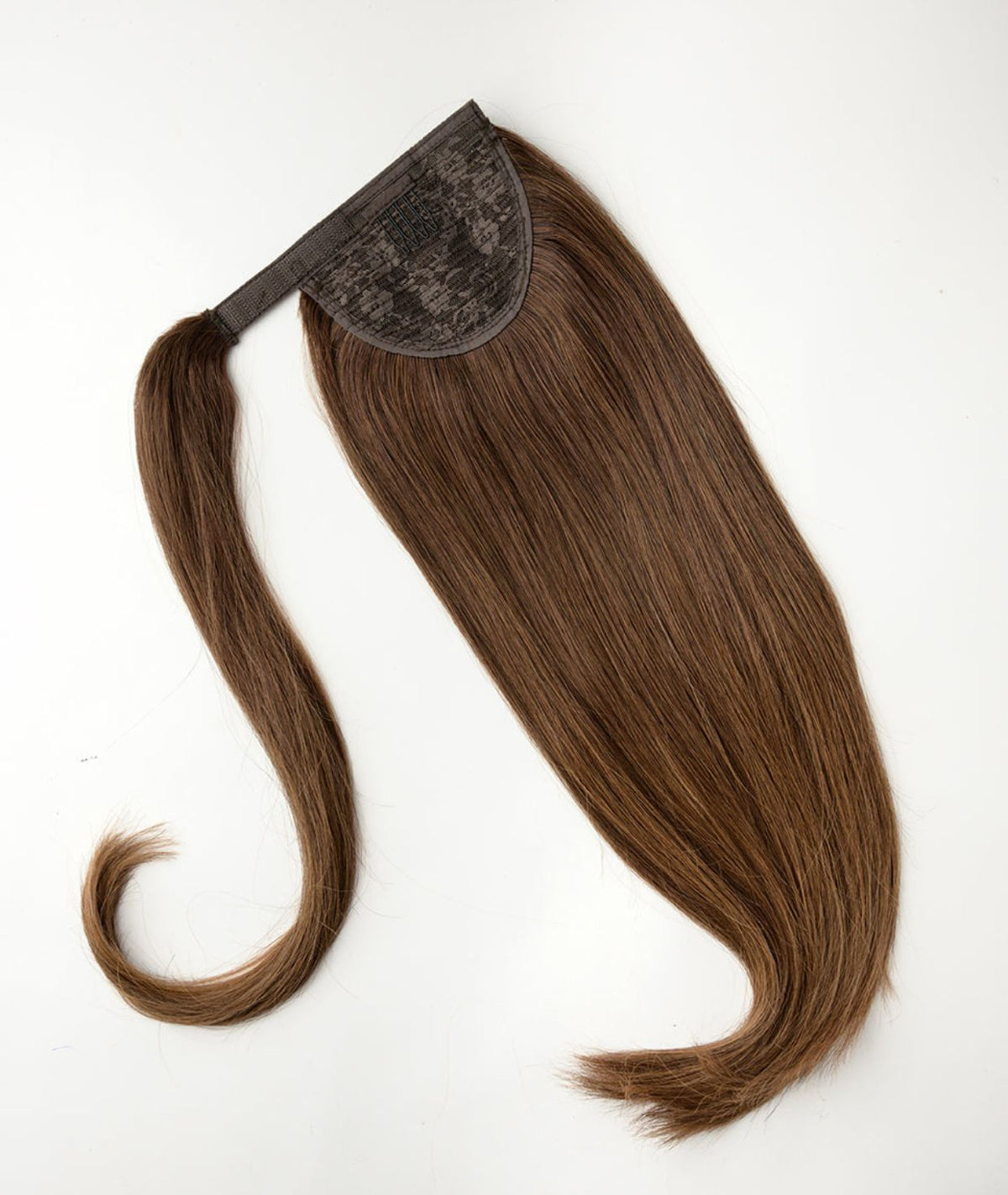 #Chocolate Brown Balayage Ponytail Hair Extensions