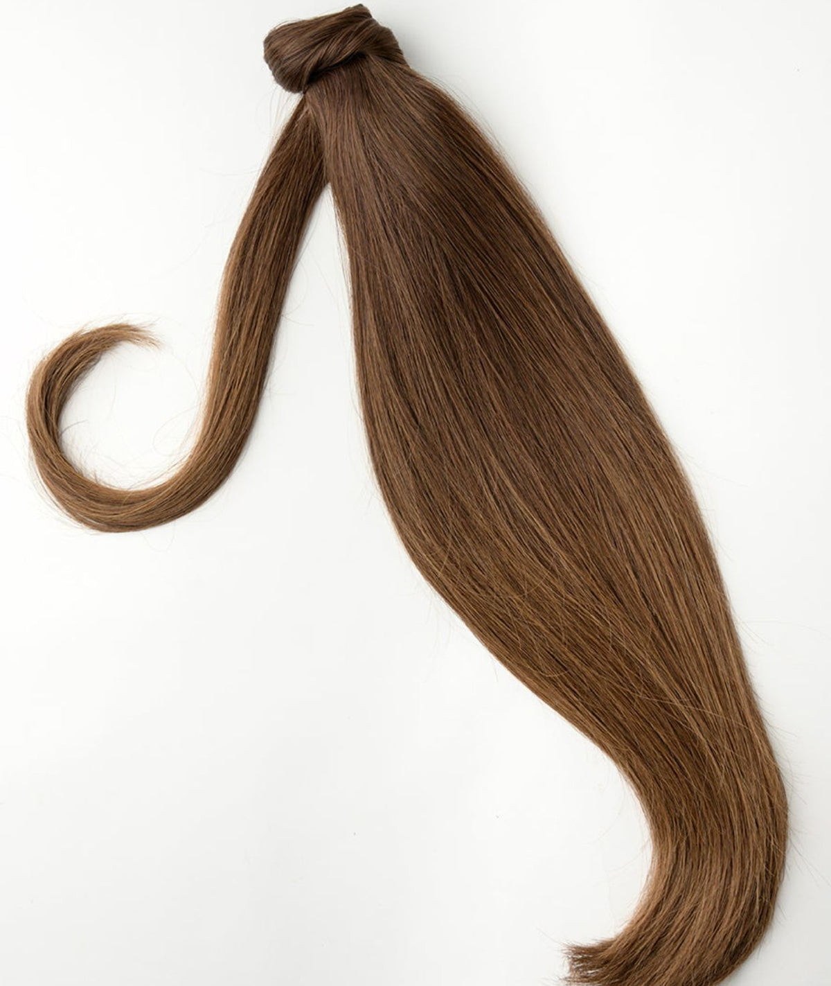 #Chocolate Brown Balayage Ponytail Hair Extensions