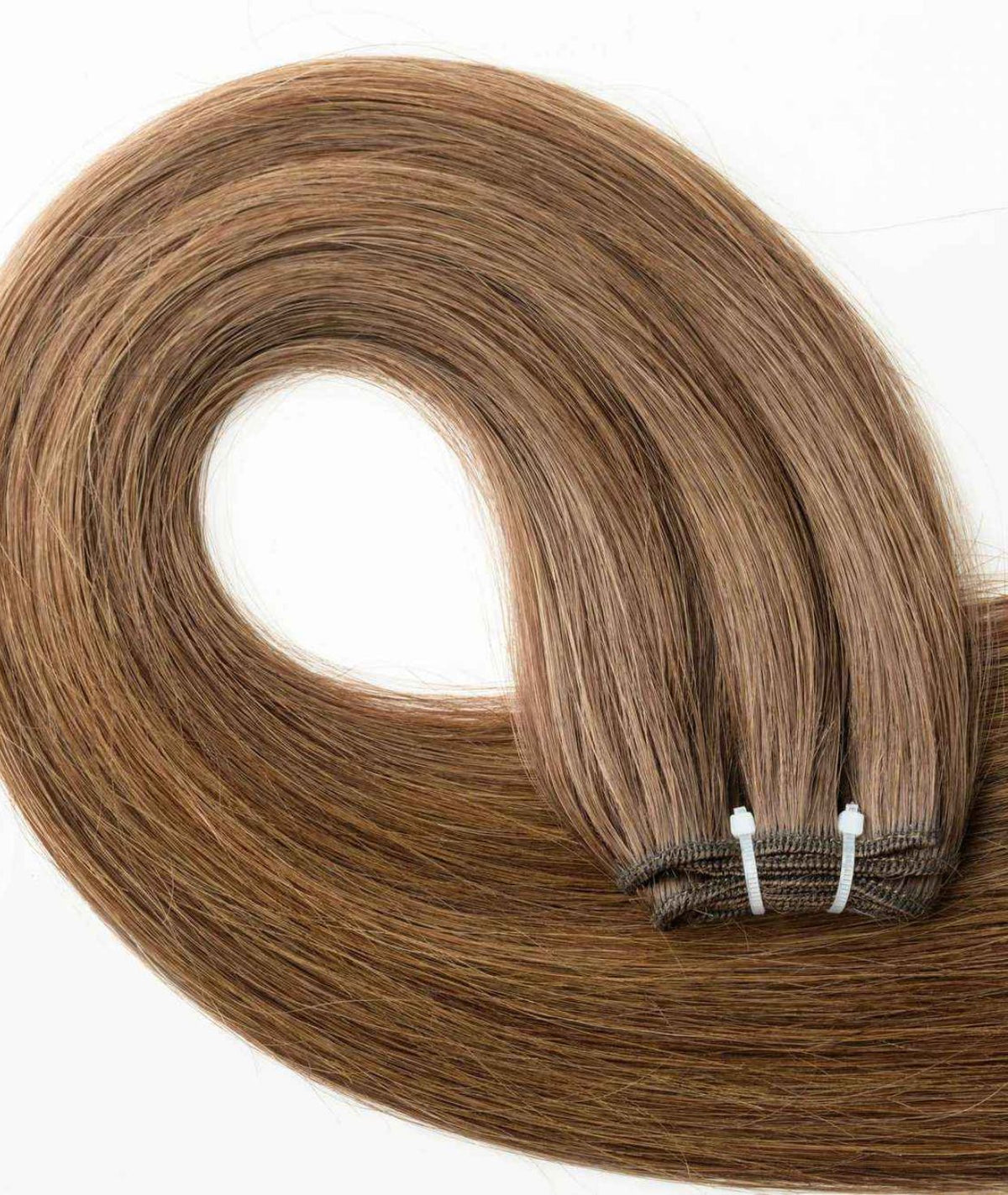 #Chocolate Brown Balayage Traditional Weft Hair Extensions