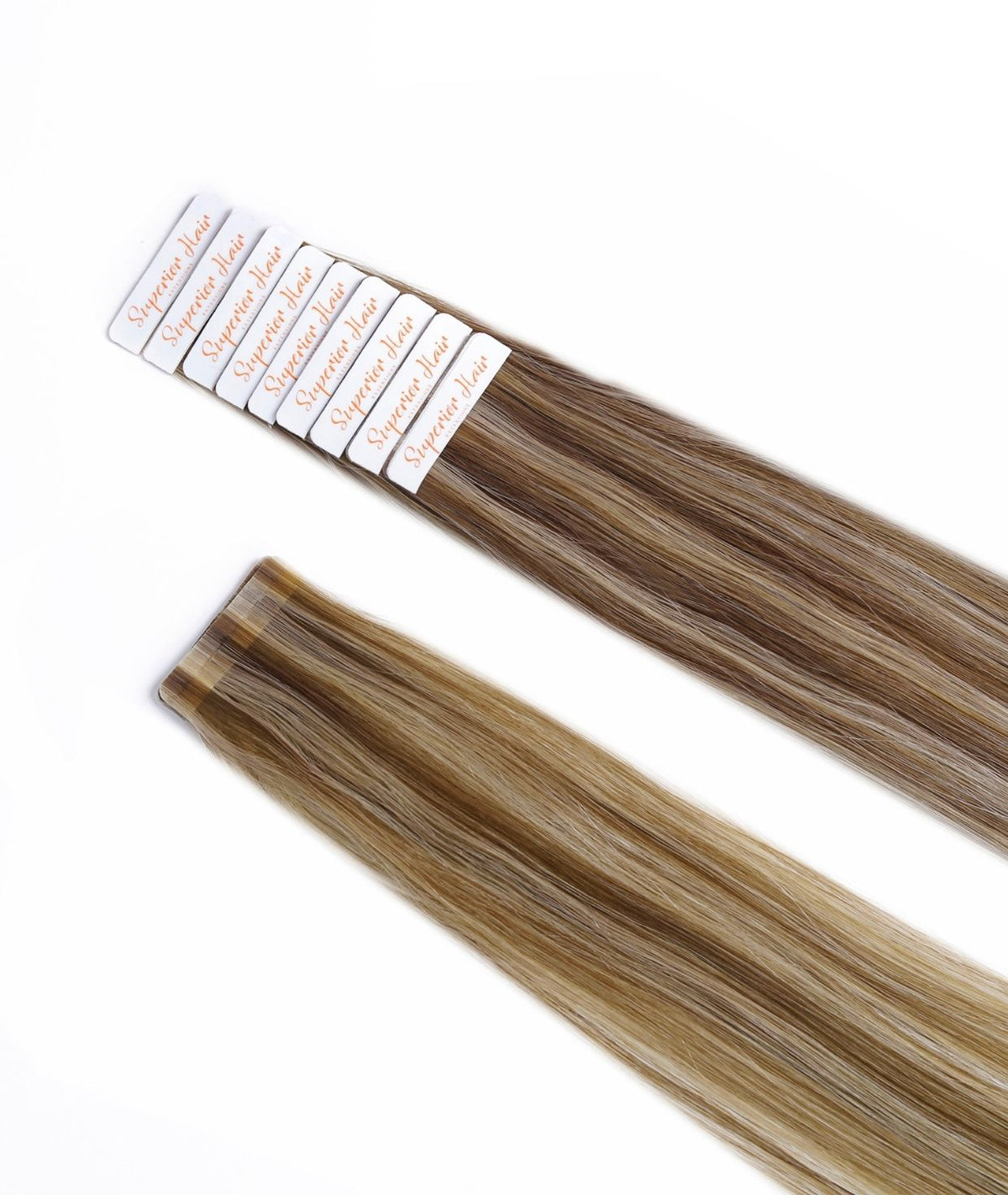 #Hazelnut Twist Ultra Seamless Tape In Hair Extensions