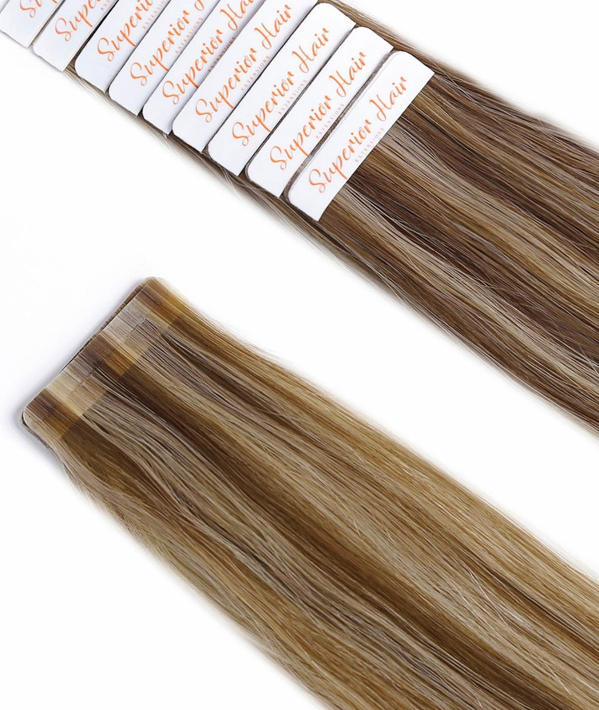 #Hazelnut Twist Ultra Seamless Tape In Hair Extensions