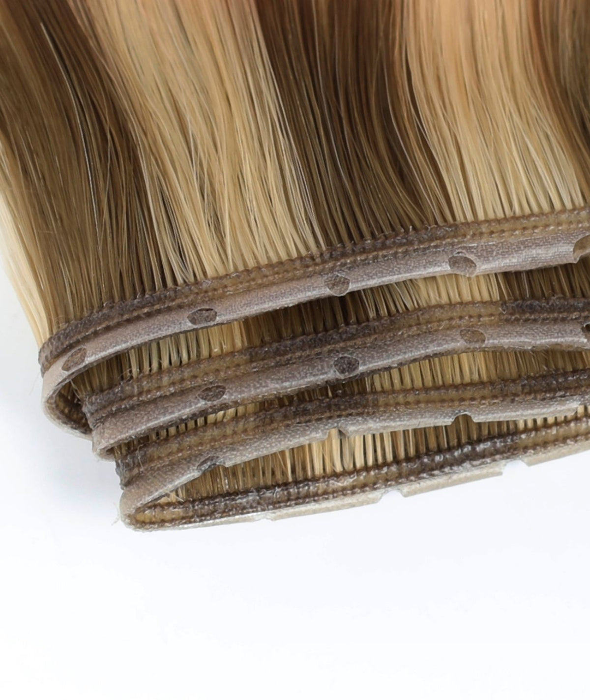 #Hazelnut Twist Genius Butterfly Weft Hair Extensions