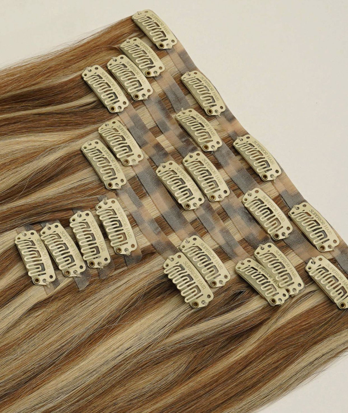 #Hazelnut Twist Seamless Clip In Hair Extensions