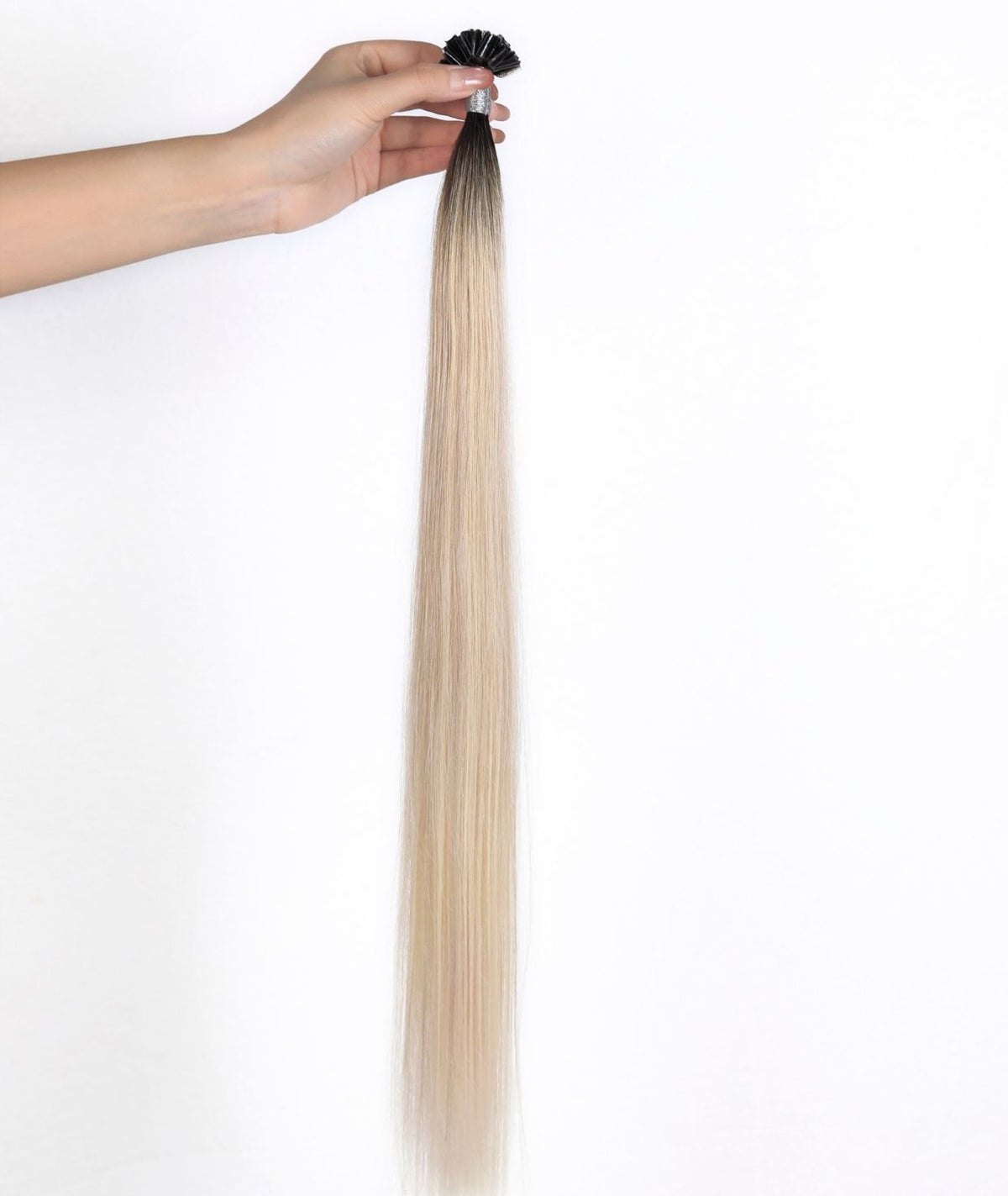 #Iced Coffee Balayage Keratin Bond Hair Extensions