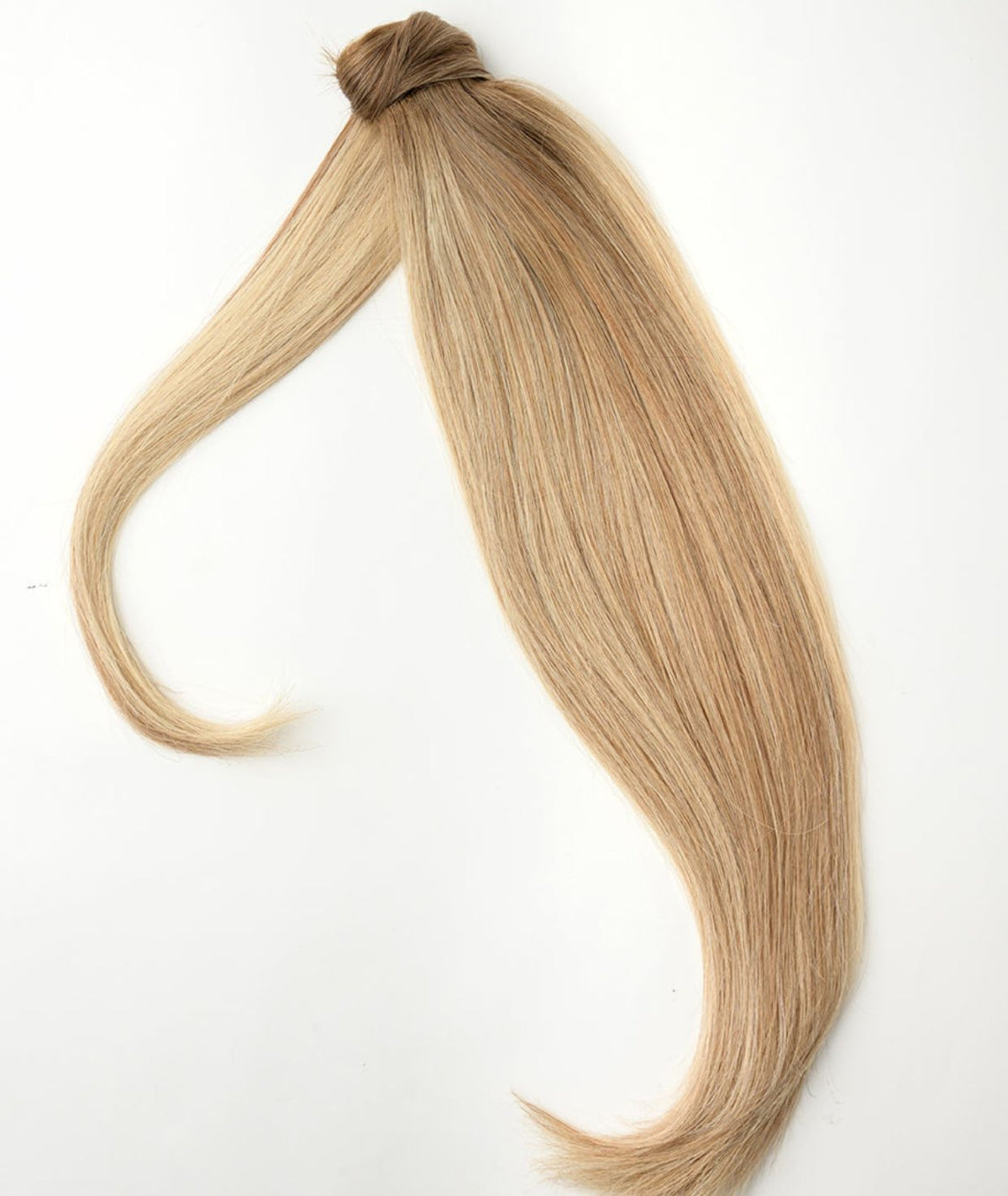 #Iced Coffee Balayage Ponytail Hair Extensions