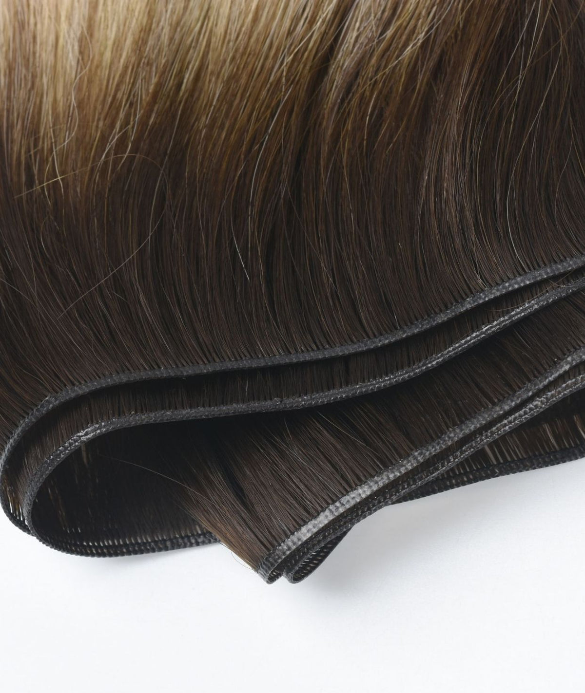 #Iced Coffee Balayage Genius Weft Hair Extensions
