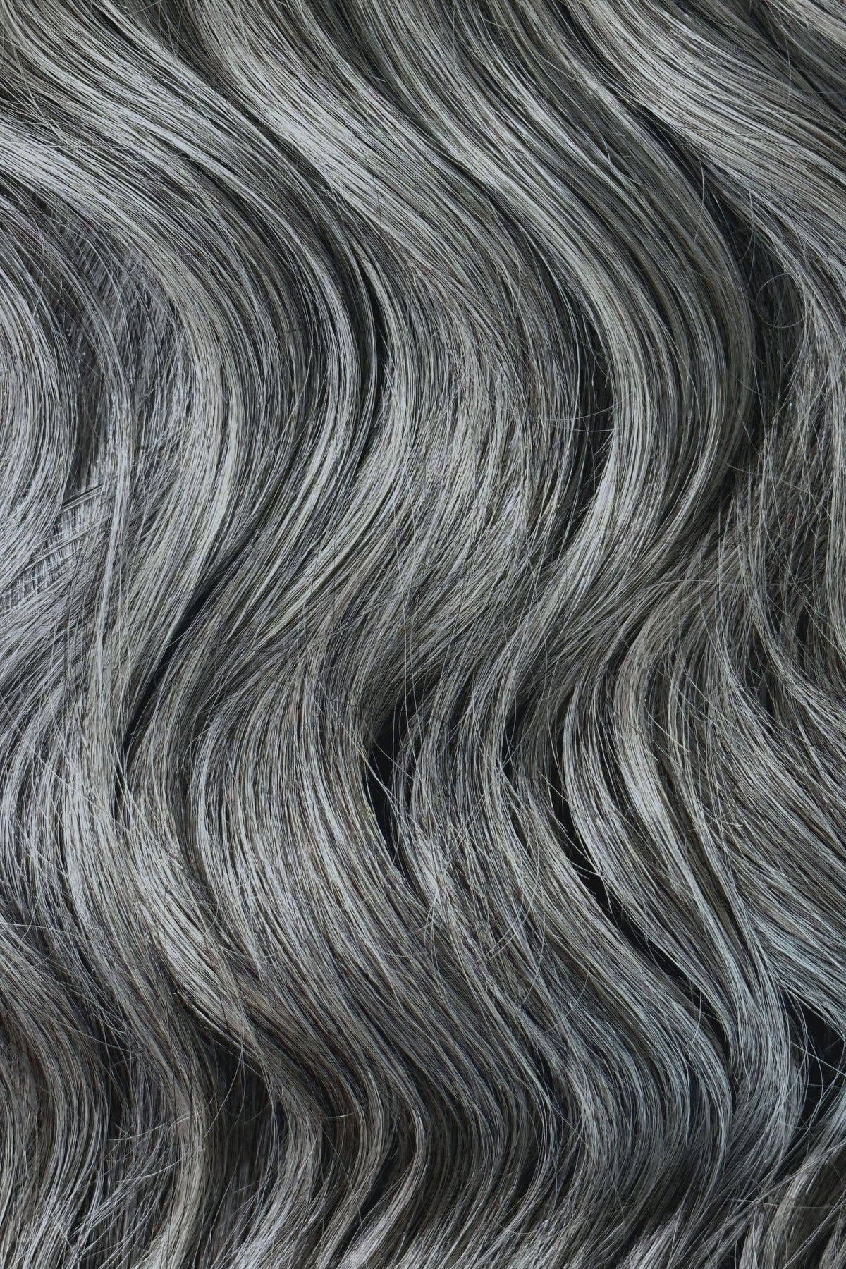 #Light Gray Nano Tip Hair Extensions