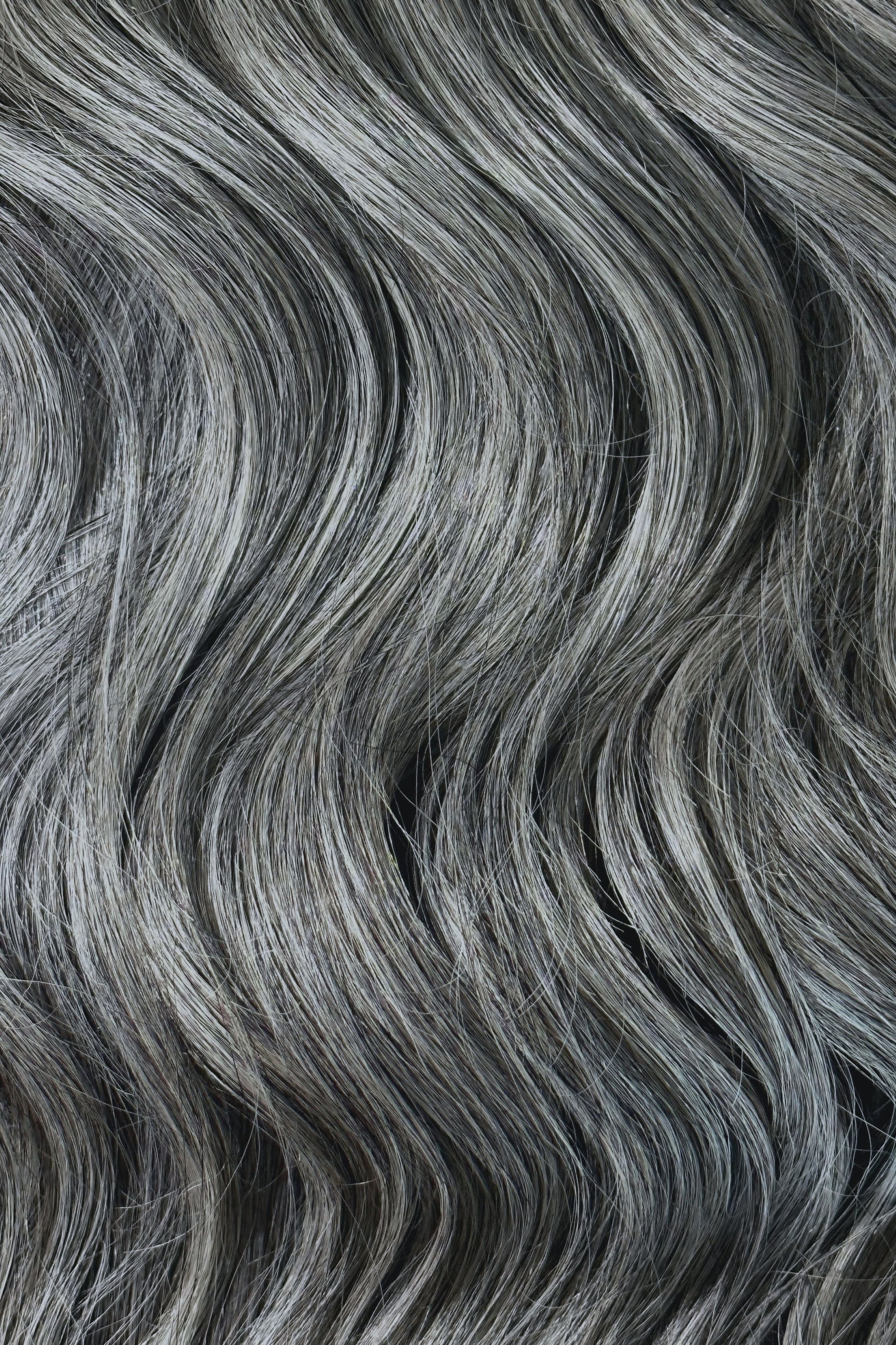 #Light Gray Genius Weft Extensions