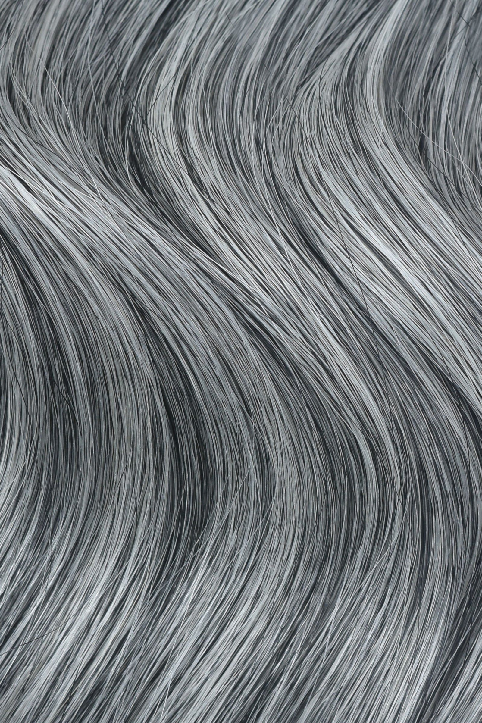 #Light Gray Pre Bonded U Tip Extensions
