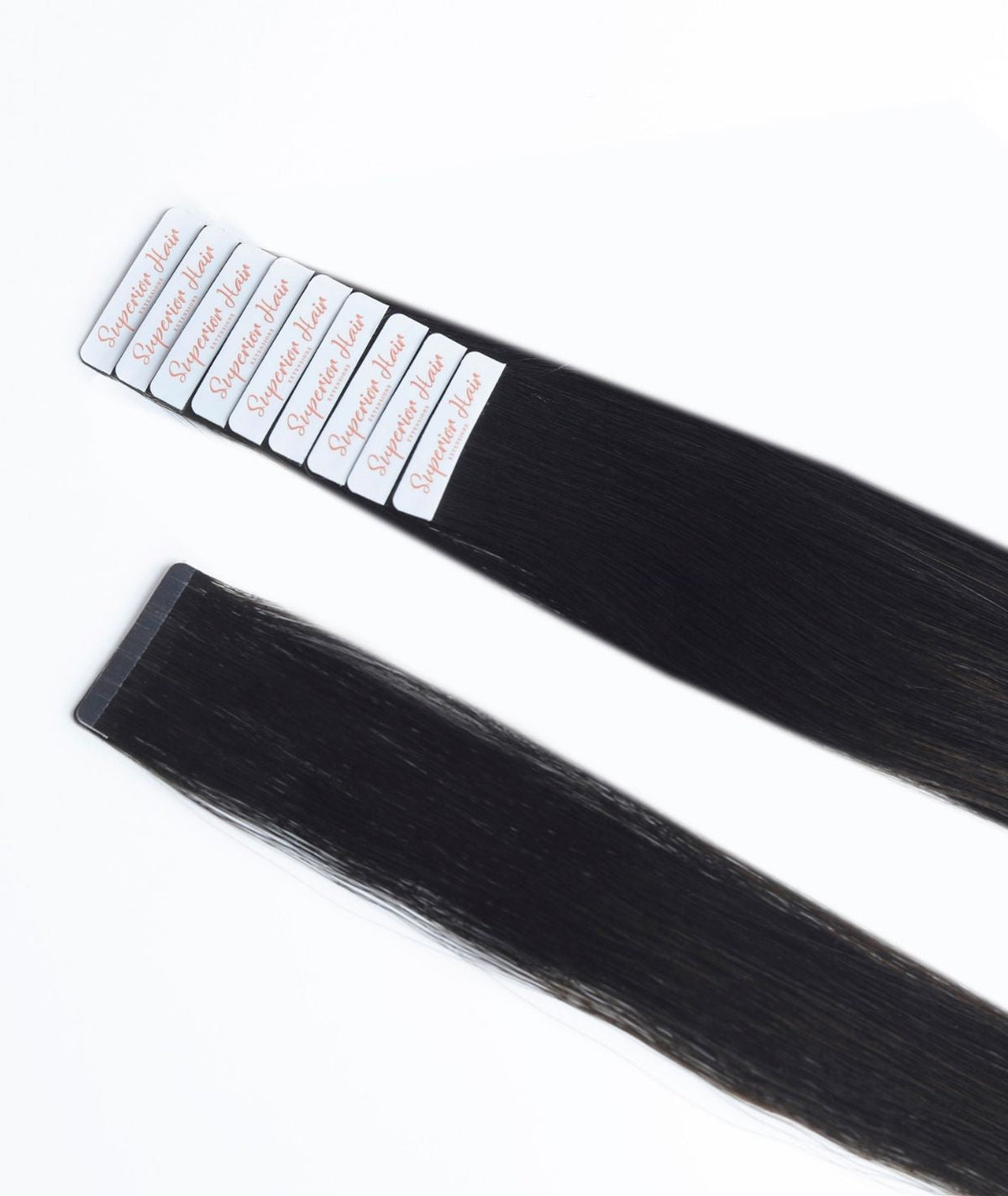 #Off Black Balayage Ultra Seamless Tape In Hair Extensions