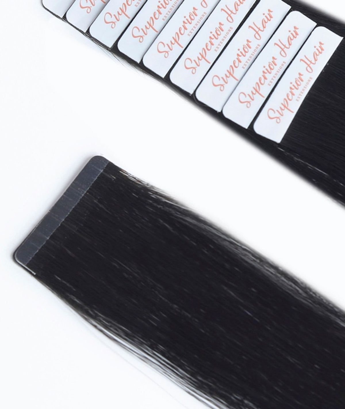 #Off Black Balayage Ultra Seamless Tape In Hair Extensions