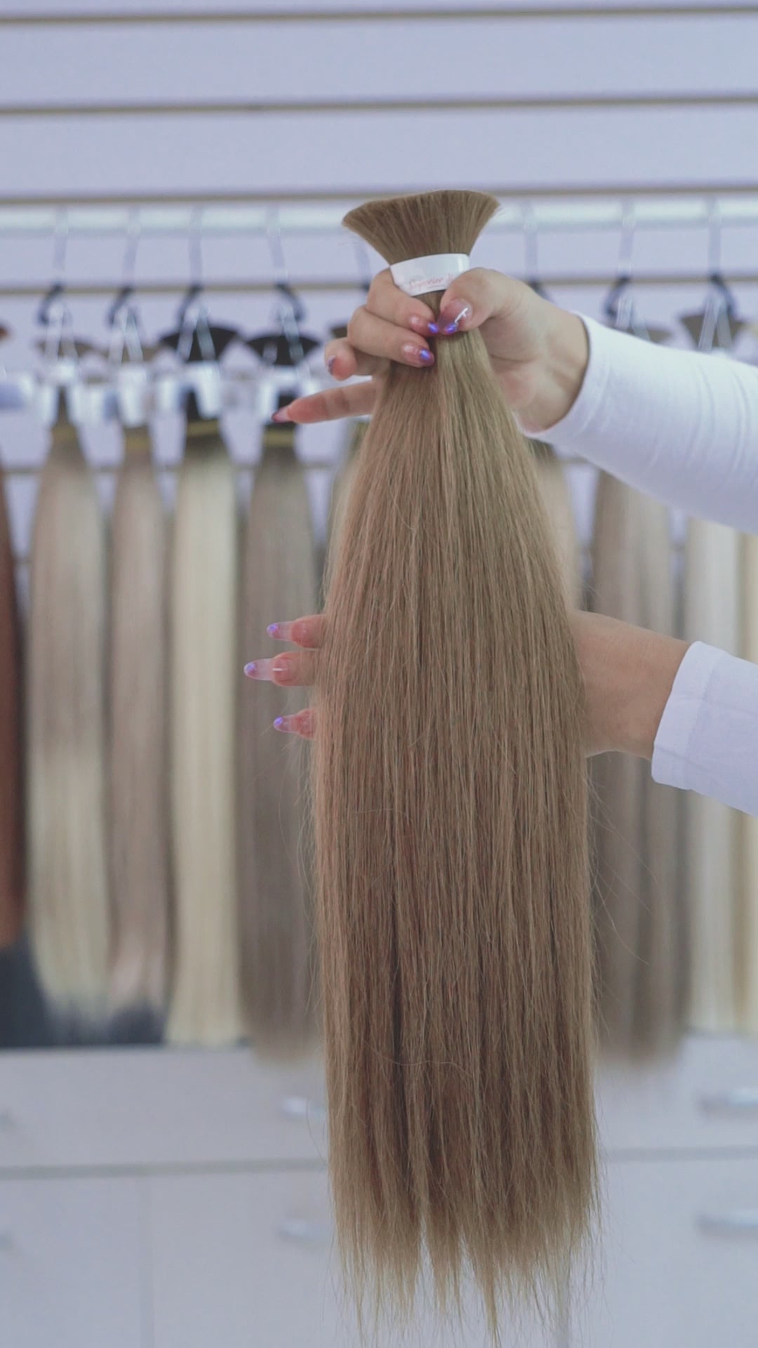 #Chestnut Brown Highlights Genius Weft Extensions