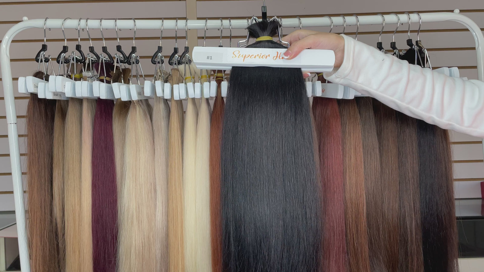 rollover-image. #1 Jet Black Invisi Tape Hair Extensions. Superior Hair Extensions.