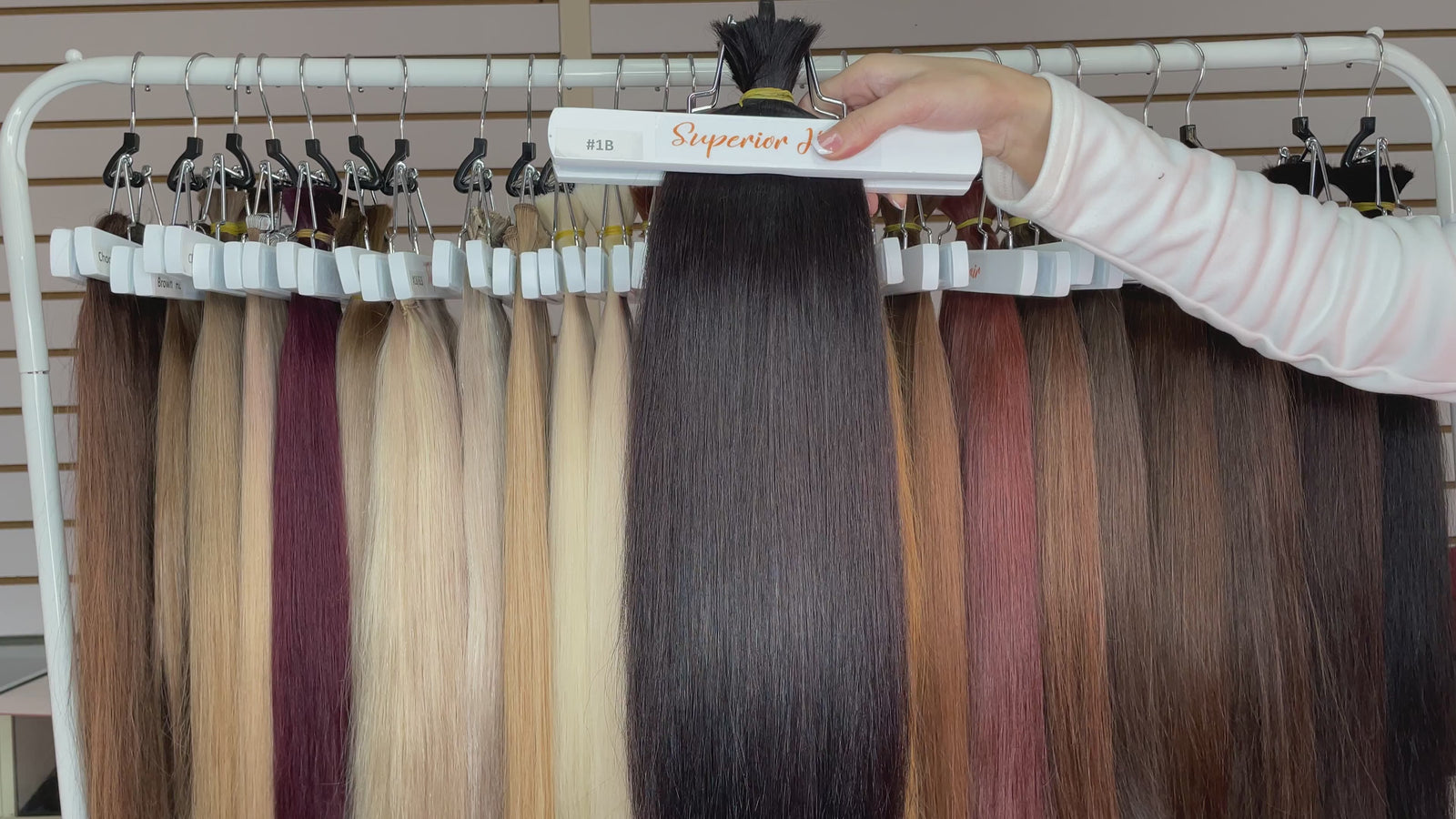 #1B Off Black Genius Weft Extensions
