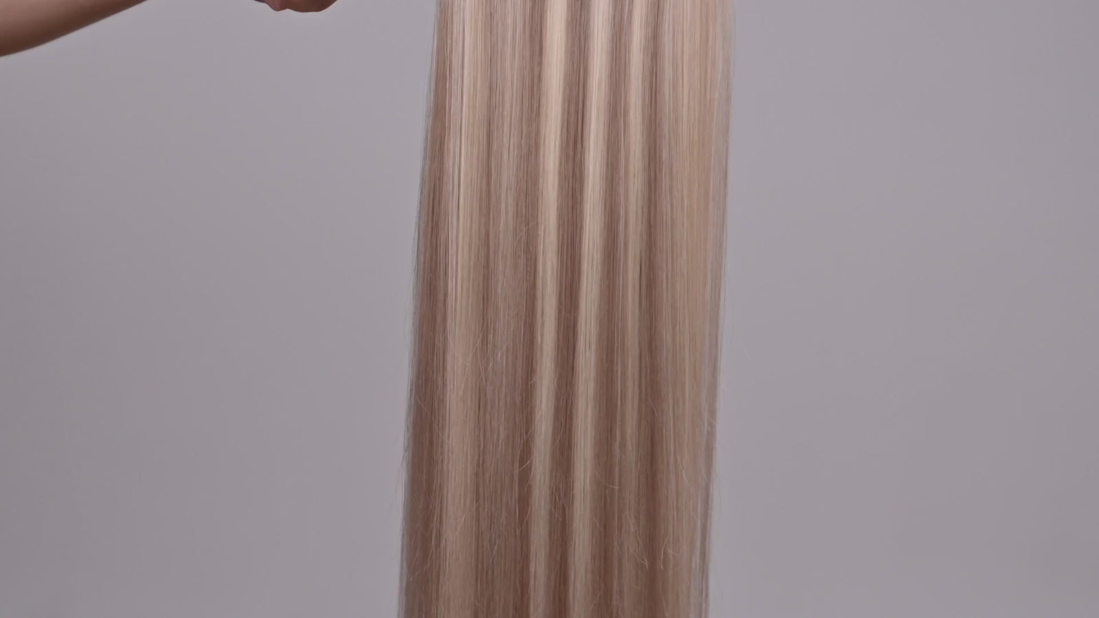 rollover-image. #18/613 Ash Blonde Highlights Invisi Tape Hair Extensions. Superior hair Extensions.