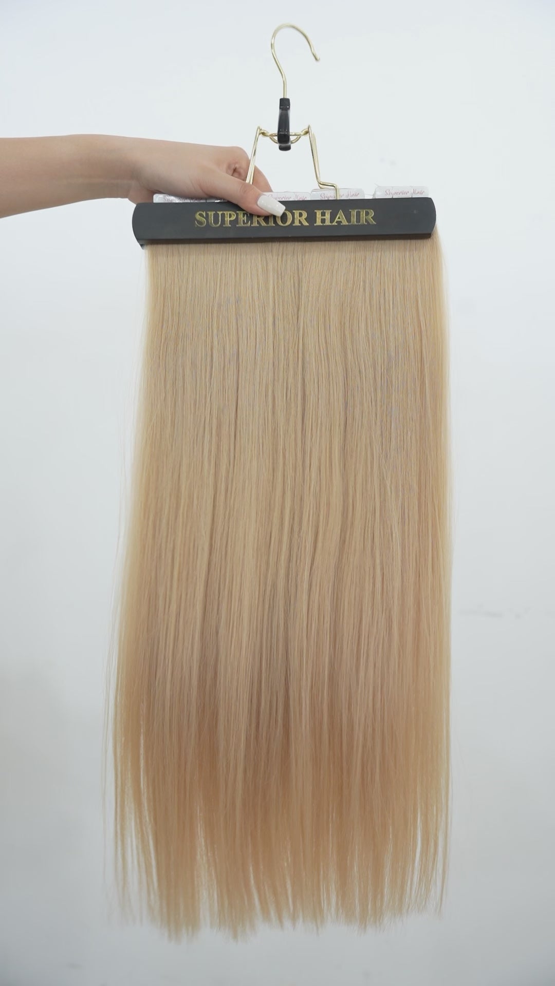 Load video: #Dirty Blonde Scalp Hair Fill Ins