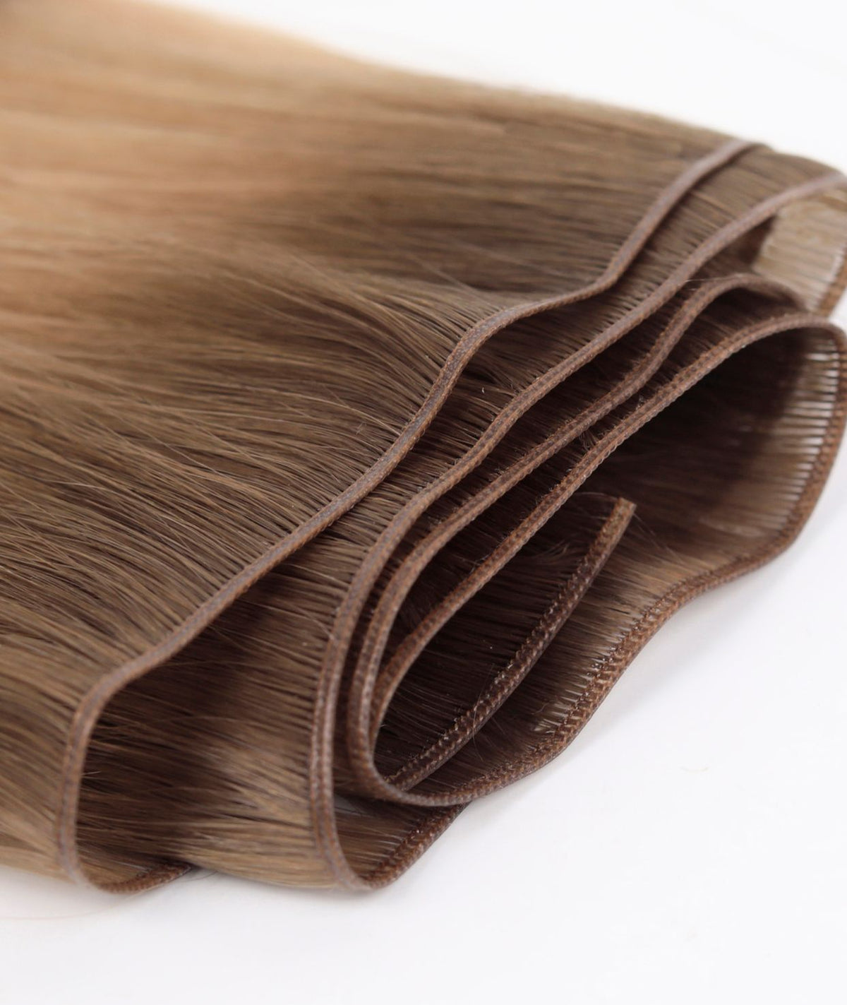 #Rooted Champagne Chestnut Genius Weft Hair Extensions (NEW)