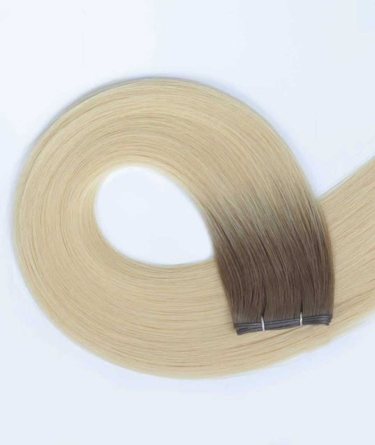 #Rooted Hollywood Blonde Genius Weft Hair Extensions (NEW)