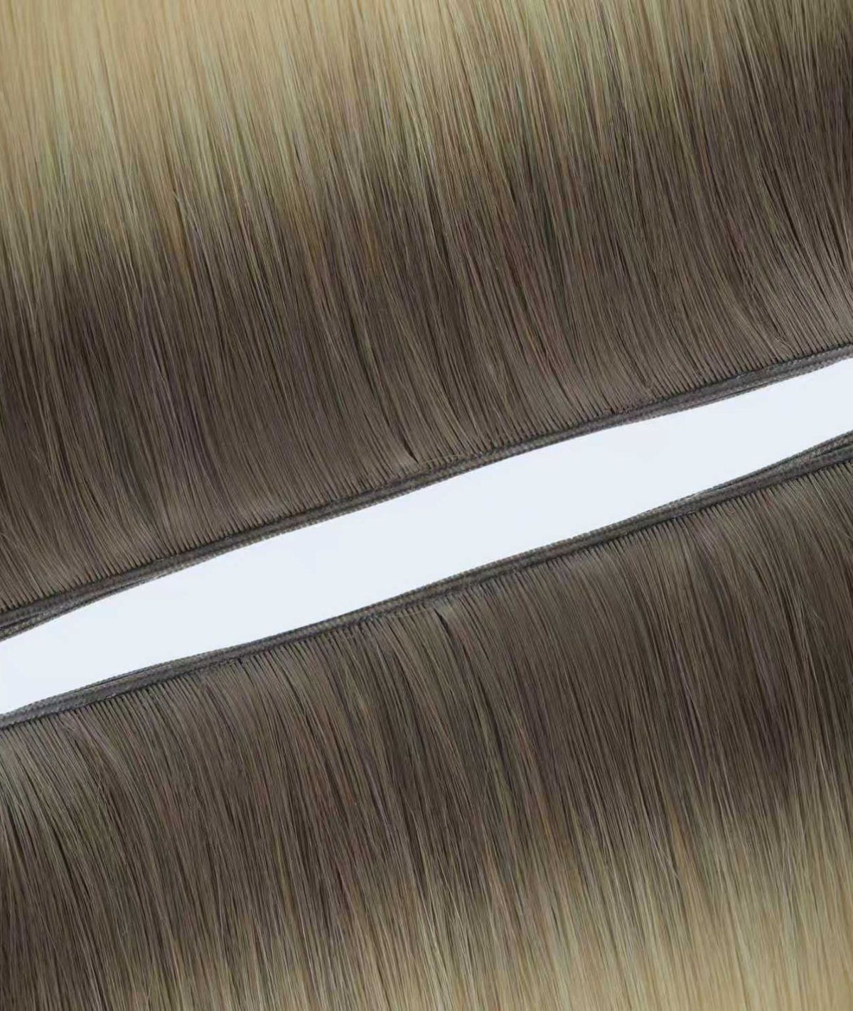 #Rooted Hollywood Blonde Genius Weft Hair Extensions (NEW)