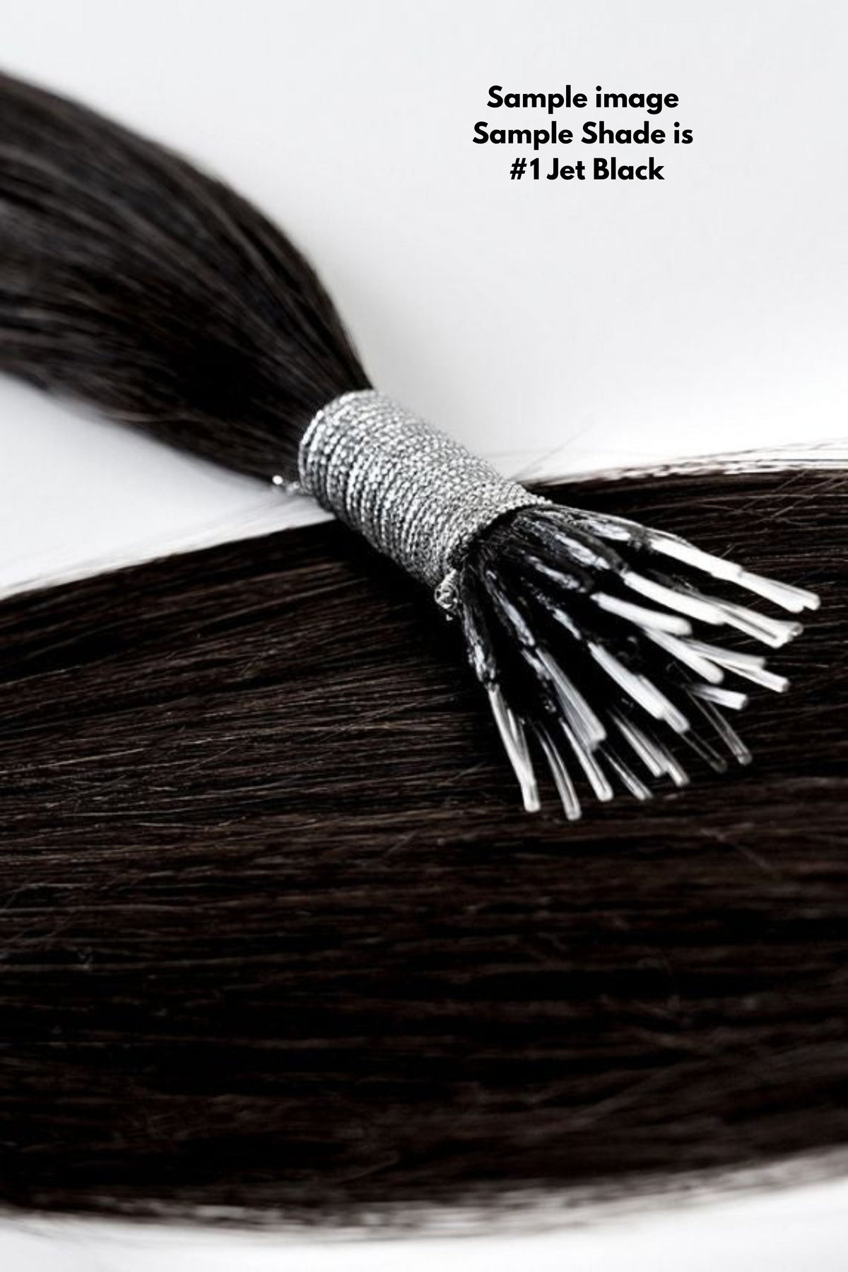 #Arctic Blonde Balayage Nano Tip Hair Extensions