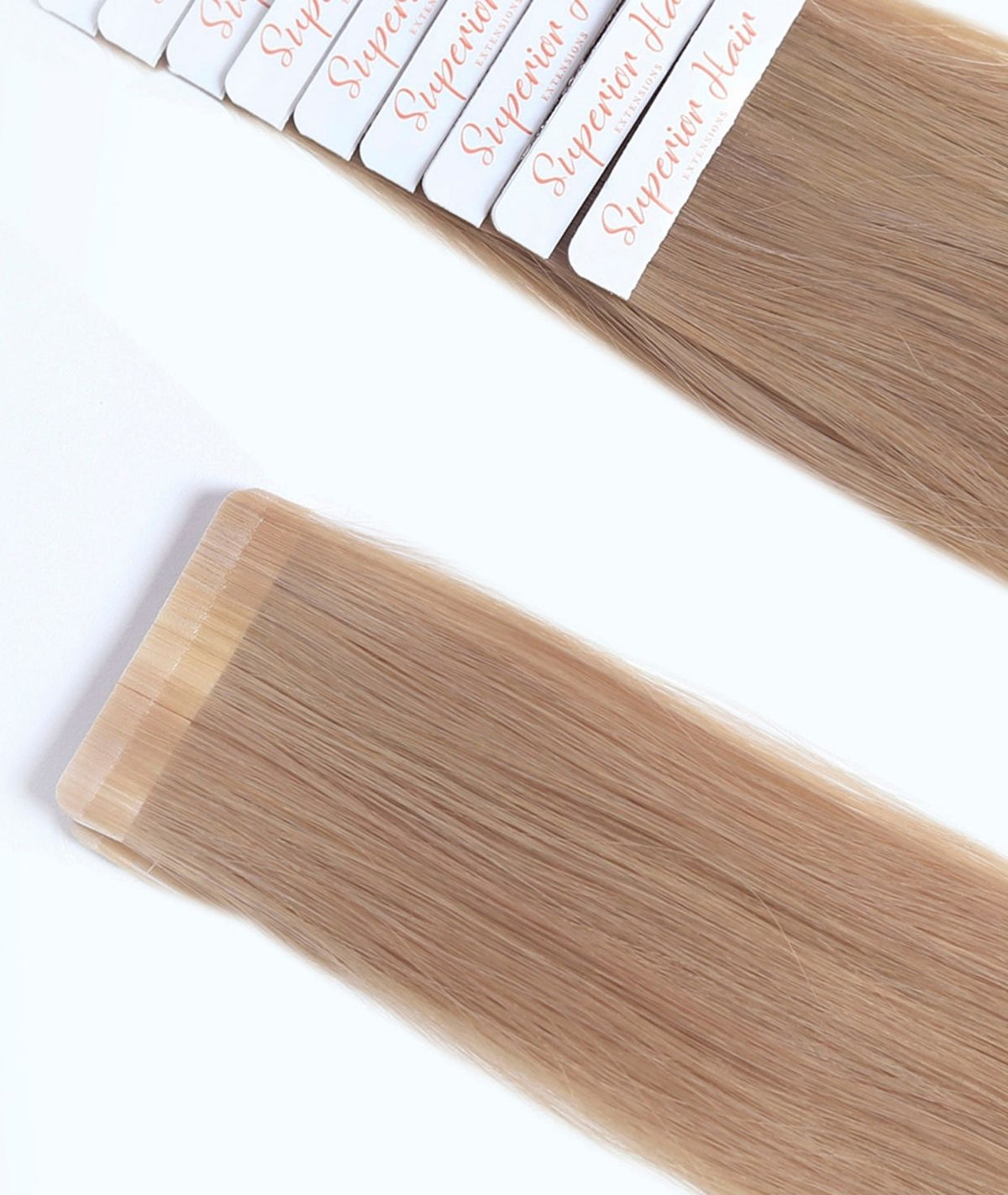 #Sandy Blonde Balayage Ultra Seamless Tape In Hair Extensions