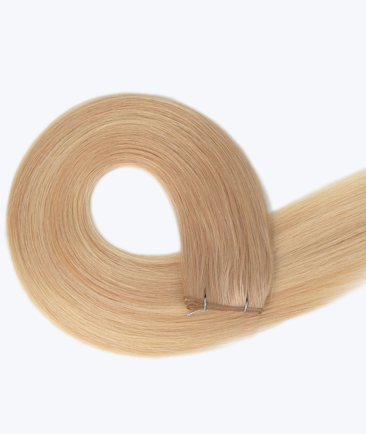 #Sandy Blonde Balayage Genius Weft Hair Extensions