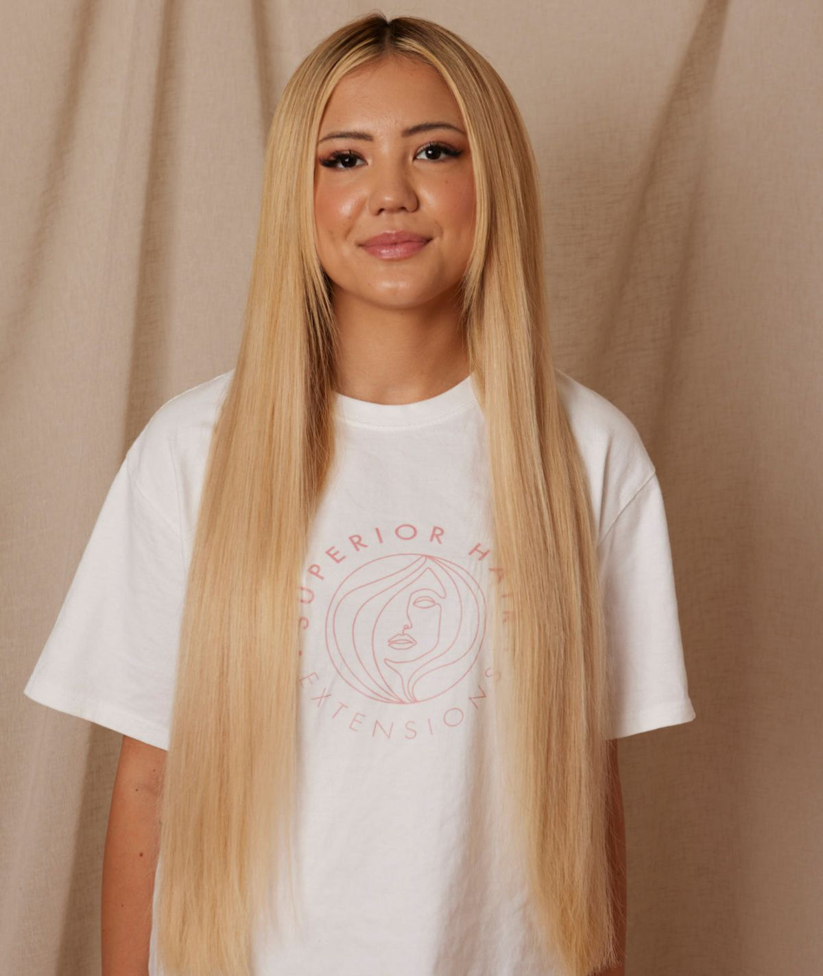 #Sandy Blonde Balayage Ultra Seamless Tape In Hair Extensions