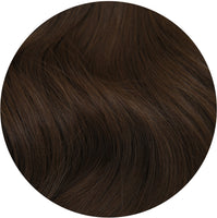 #2 Dark Brown Seamless Clip In Extensions