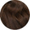 #4 Chocolate Brown Clip In Fringe Extension