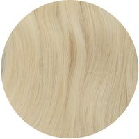 #613 Platinum Blonde Seamless Clip In Extensions